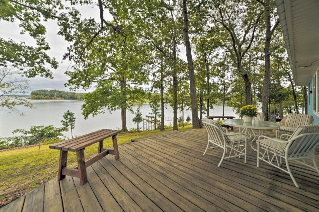 Kentucky Lake Cabin With Private Dock And Fire Pit New Concord Bagian luar foto