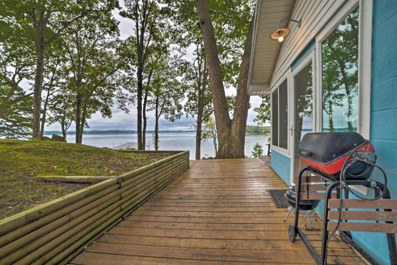 Kentucky Lake Cabin With Private Dock And Fire Pit New Concord Bagian luar foto